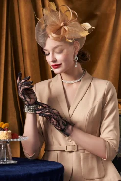 BABEYOND Fascinators<Pillbox Feather Bow Knot Fascinator