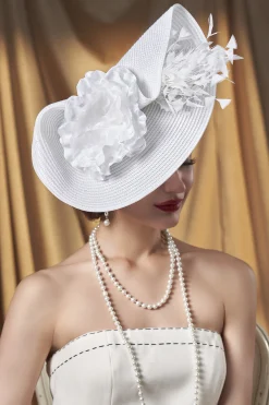 BABEYOND Fascinators<Pillbox Flower Flapper Fascinator
