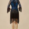 BABEYOND Flapper Dresses | Fringe<Princesse Tam Tam Art Deco Fringe Flapper Dress