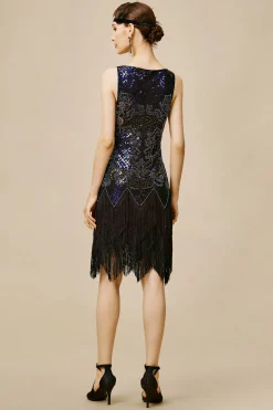 BABEYOND Flapper Dresses | Fringe<Princesse Tam Tam Cut Out Flapper Dress