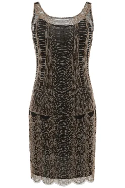 BABEYOND Flapper Dresses | Sequin<Princesse Tam Tam Decadent Draped Flapper Dress