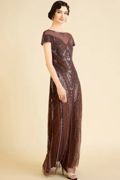 BABEYOND Evening Dresses | Wedding Dresses<Radiant Geometric Embroidery Evening Gown