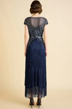 BABEYOND Evening Dresses | Formal Dresses<Radiant Iridescent Sequin Fringe Evening Gown