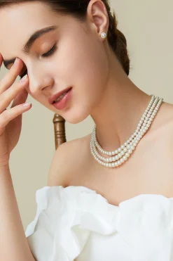 BABEYOND Necklaces | Pearl<Remarkable Multi Strand Pearl Necklace