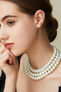 BABEYOND Necklaces | Pearl<Remarkable Multi Strand Pearl Necklace
