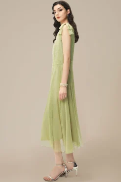 BABEYOND Day Dresses<Retro Bow Beaded A-Line Day Dress