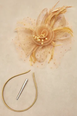 BABEYOND Fascinators<Retro Polka Dot Veil Derby Fascinator