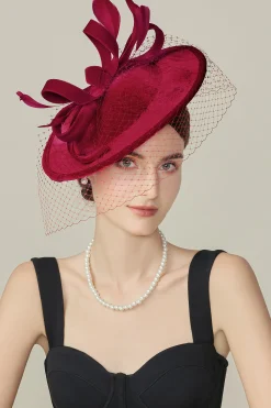 BABEYOND Fascinators | Vintage<Retro Veil Tea Party Fascinator