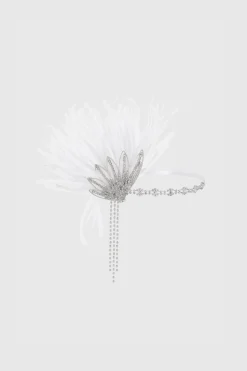 BABEYOND Feather | Chain<Rhinestone Beaded Feather Headband
