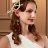 BABEYOND Fascinators<Ribbon Feather Headband Fascinators
