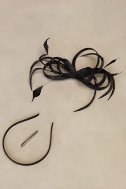 BABEYOND Fascinators<Ribbon Feather Headband Fascinators