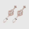 BABEYOND Earrings | Vintage<1920s Art Deco Crystal Pearl Drop Earrings