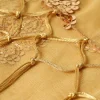 BABEYOND Bead | Shawls & Scarves<1920s Beaded Sequin Floral Tassel Shawl