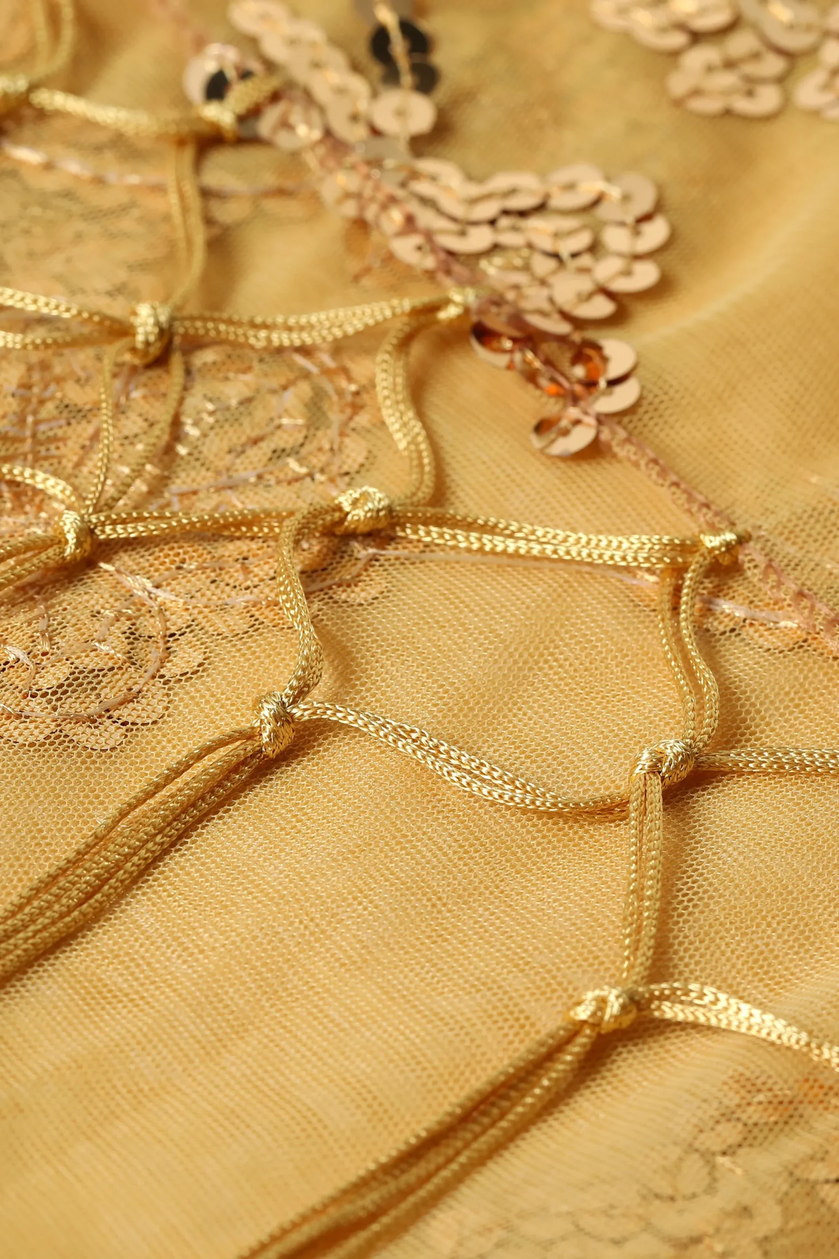 BABEYOND Bead | Shawls & Scarves<1920s Beaded Sequin Floral Tassel Shawl