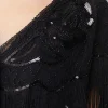 BABEYOND Shawls & Scarves | Vintage<1920s Beaded Sequin Gatsby Shawl