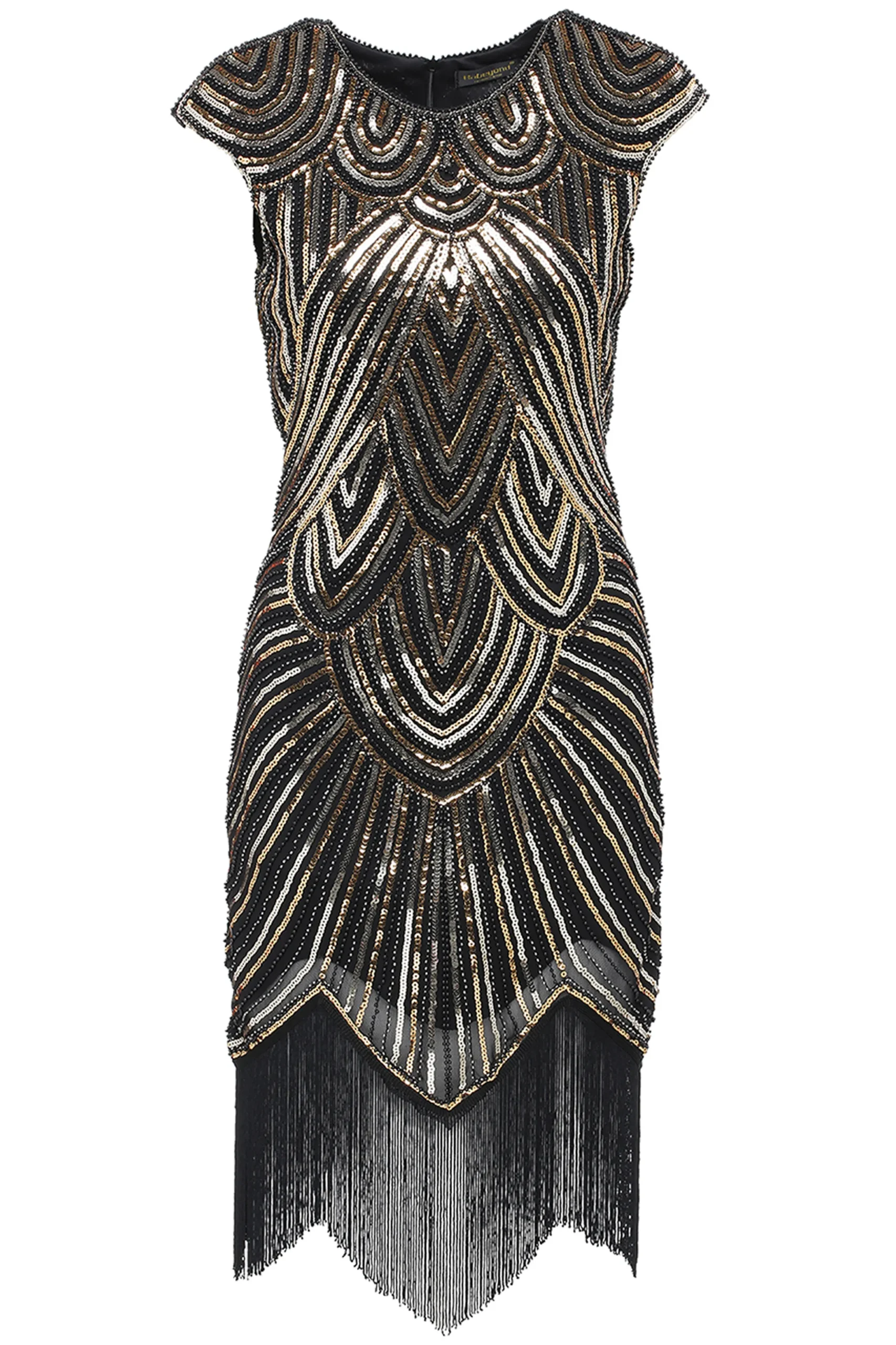 BABEYOND Flapper Dresses | Fringe<1920s Beaded Sequin Great Gatsby Dress