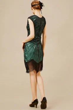 BABEYOND Flapper Dresses | Fringe<1920s Beaded Sequin Great Gatsby Dress