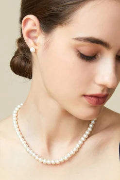 BABEYOND Vintage | Necklaces<1920s Classic Pure Cream Pearl Choker