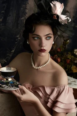BABEYOND Vintage | Necklaces<1920s Classic Pure Cream Pearl Choker