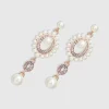 BABEYOND Earrings | Vintage<1920s Classic Round Diamond Tassel Earrings