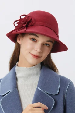 BABEYOND Hats | Vintage<1920s Cloche Floral Round Hat