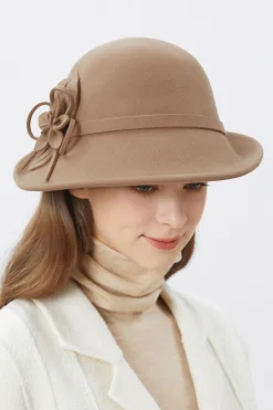 BABEYOND Hats | Vintage<1920s Cloche Floral Round Hat