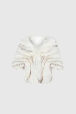 BABEYOND Shawls & Scarves | Vintage<1920s Faux Fur Scarf Wrap Evening Cape