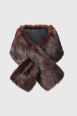 BABEYOND Shawls & Scarves | Vintage<1920s Faux Fur Shoulder Collar Wrap