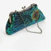 BABEYOND Handbags | Vintage<1920s Flapper Peacock Sequined Clutch