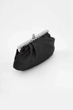 BABEYOND Handbags | Vintage<1920s Minimalist Satin Flapper Clutch