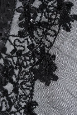 BABEYOND Shawls & Scarves | Vintage<1920s Sequin Beaded Evening Shawl