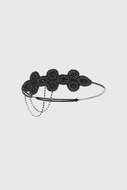 BABEYOND Rhinestone | Chain<1920s Sparkle Rhinestone Chain Floral Circlet