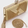 BABEYOND Handbags | Vintage<1920s Vintage Tassel Pendant Rhinestones Clutch Purse