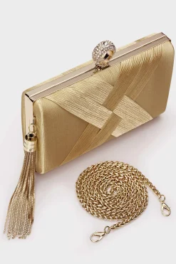 BABEYOND Handbags | Vintage<1920s Vintage Tassel Pendant Rhinestones Clutch Purse