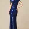 BABEYOND Evening Dresses | Formal Dresses<Scoop Neck Iridescent Sequin Dress