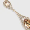 BABEYOND Earrings | Rhinestone<Shimmering Rhinestone Teardrop Dangle Earrings