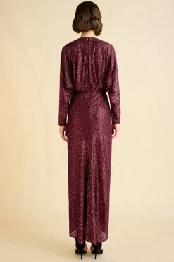 BABEYOND Evening Dresses | Formal Dresses<Shimmering Ruched Sequin Evening Gown