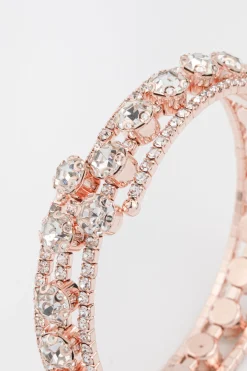 BABEYOND Bracelets | Rhinestone<Shiny Crystal Wrap Open Bracelet