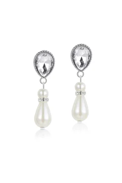 BABEYOND Necklaces | Vintage<Shiny Layered Pearl Rhinestone Necklace Set