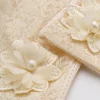BABEYOND Gloves<Short Floral Lace-Embellished Gloves