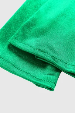 BABEYOND Gloves<8.6" Short Satin Wrist Length Gloves