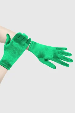 BABEYOND Gloves<8.6" Short Satin Wrist Length Gloves