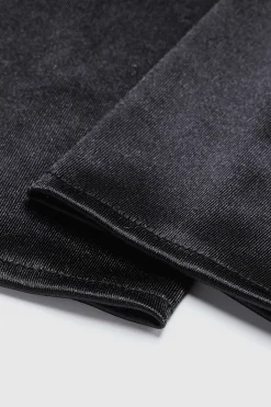 BABEYOND Gloves<8.6" Short Satin Wrist Length Gloves