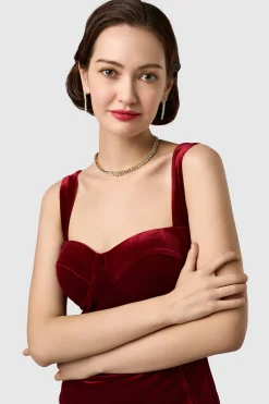 BABEYOND Necklaces | Flapper<Sparkling Rhinestone Choker Necklace