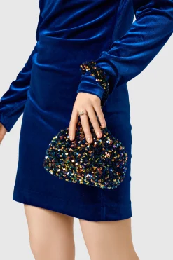 BABEYOND Handbags<Sparkling Sequin Evening Clutch