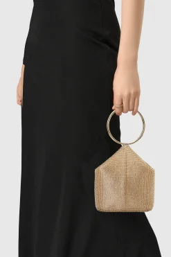 BABEYOND Handbags<Sparkly Beaded Rhinestone Evening Purse