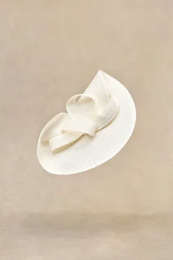 BABEYOND Fascinators | Lady<Straw Pillbox Race Day Fascinator