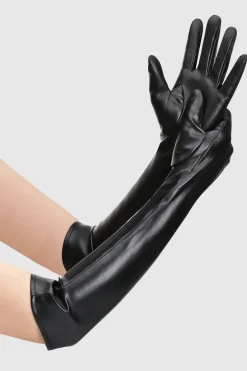 BABEYOND Gloves | Lady<18.9" Stretchy Leather Opera Gloves