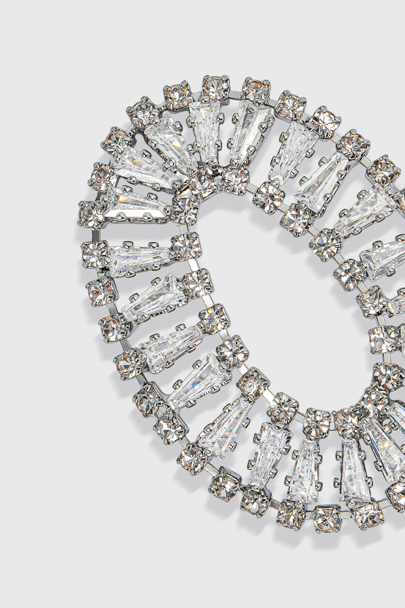 BABEYOND Earrings | Vintage<Stunning Art Deco Crystal Studded Earrings