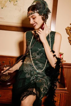 BABEYOND Rhinestone | Feather<Stunning Rhinestone Peacock Headband